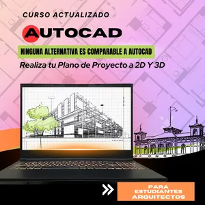 Imagen de portada para Curso online CURSO  AUTOCAD ACTUALIZADO
