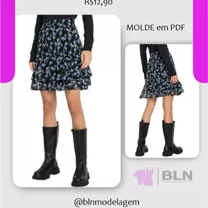 Imagem de capa para o Ebook SAIA CURTA BABADOS