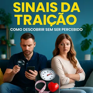 Imagem de capa para o Ebook Sinais de Traição – Como Descobrir Sem Ser Percebido
