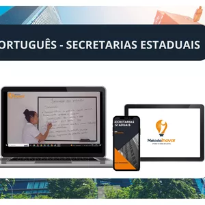 Imagem de capa para o Curso online Curso Português para concursos - Secretarias Estaduais