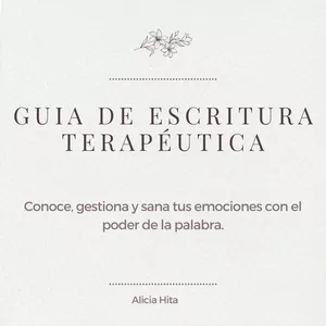 Imagen de portada para Ebook Guía de escritura terapéutica