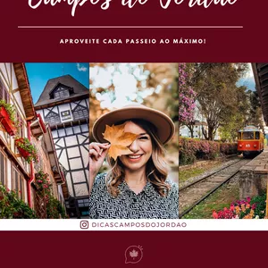 Imagem de capa para o Ebook E-Book Guia e  Dicas de Campos do Jordão.