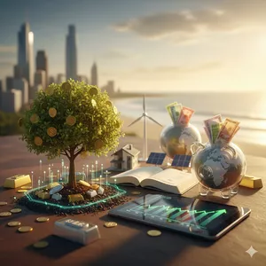 Imagem de capa para o Ebook Dicas de Finanças e Investimento 