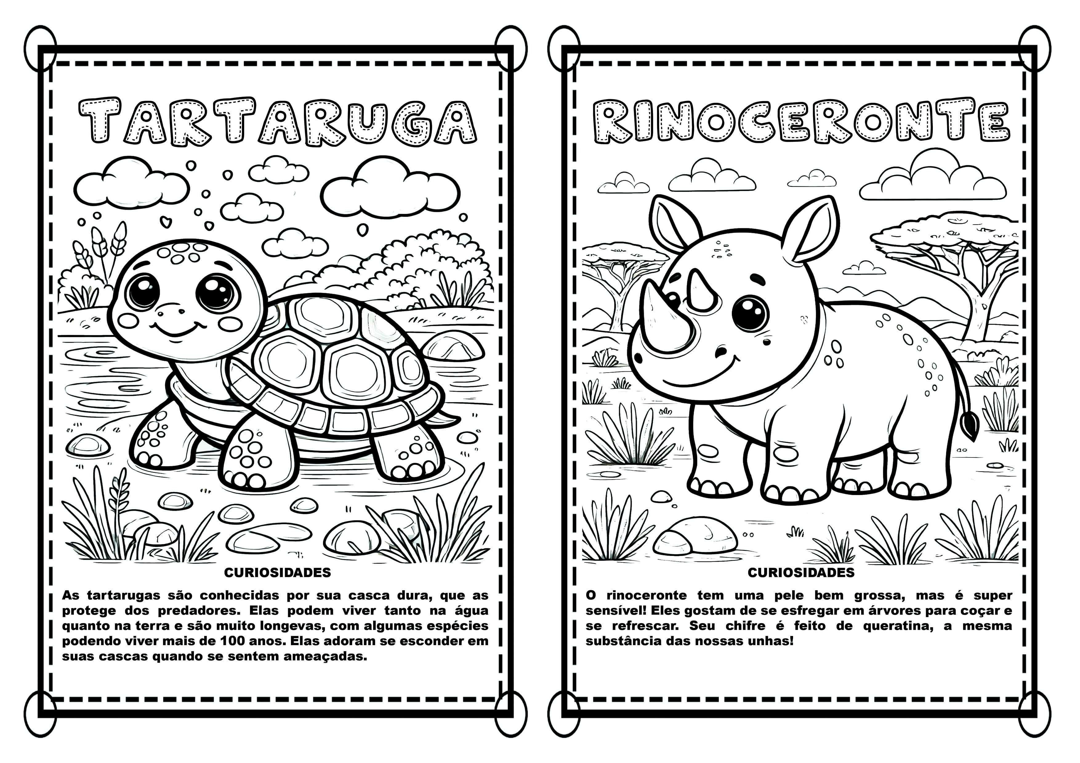 Colorindo & Apredendo, mais de 100 animais para colorir e aprender sobre eles!!! — imagem 4