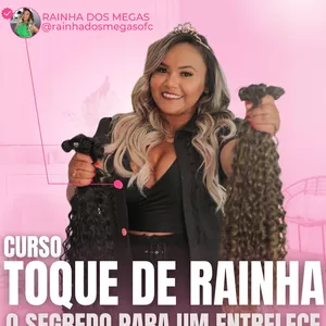 Imagem do curso TOQUE DE RAINHA – O segredo para um entrelace luxuoso e perfeito!