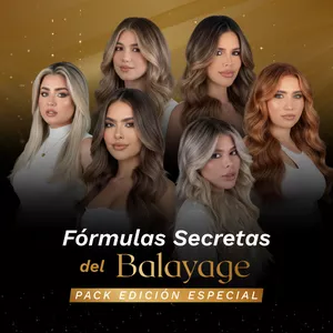 Imagen de portada para Curso online Pack Edición Especial - Fórmulas Secretas del Balayage
