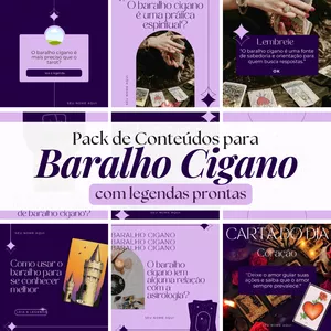 Imagem de capa para o Curso online PACK BARALHO CIGANO