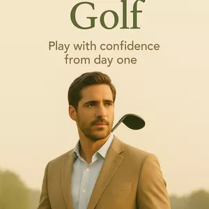 Cover image for Ebook Golf for Beginners: Learn the Basics in Minutes⛳