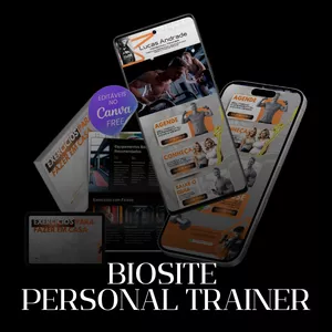 Imagem de capa para o Curso online Bio Site Personal Trainer- HOMEM