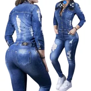 Imagem de capa para o Ebook Molde Macacão Jeans Feminino (36 ao 44)