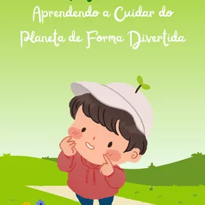 Imagem de capa para o Ebook As aventuras Sustentáveis com o Amigo Verde