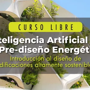 Imagen de portada para Curso online Inteligencia Artificial en el Pre-Diseño Energético