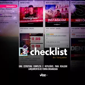 Imagem de capa para o Curso online Checklist Do Lançador