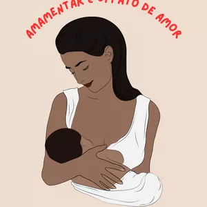 Imagem de capa para o Ebook Amamentar é um ato de amor.