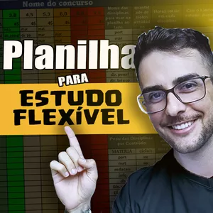 Imagem de capa para o Ebook Planilha Simplificada para Estudo Flexível