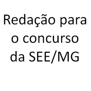 Imagem do curso Redação para o concurso público Estado de MG - SEE