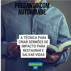 Imagem de capa para o Ebook pregando com autoridade 