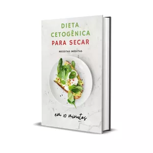 Imagem de capa para o Ebook Dieta Cetogênica para Secar