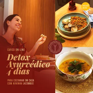 Imagem de capa para o Curso online DETOX AYURVÉDICO DE 4 DIAS