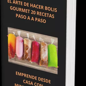 Imagen de portada para Ebook El arte de hacer bolis gourmet, 20 recetas paso a paso