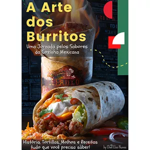 Imagem de capa para o Ebook A Arte dos Burritos