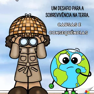 Imagem de capa para o Curso online Aquecimento Global - Desafios para a sobrevivência na Terra- 4º e 5º anos
