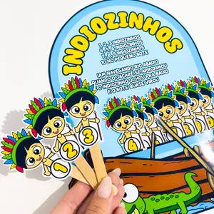 Imagem de capa para o Ebook Luva Musical dos Indiozinhos 🎶