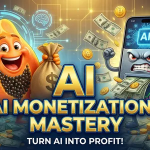 Imagen de portada para Ebook Mini Curso - Monetizacion con IA