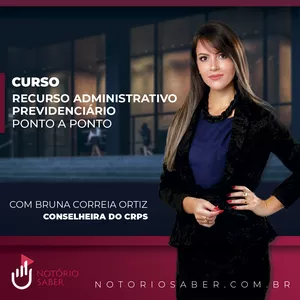 Imagem de capa para o Curso online Curso Recurso Administrativo Previdenciário Ponto a Ponto 