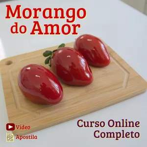 Imagem de capa para o Curso online Curso Completo: Morango do Amor Caramelizado