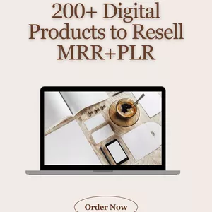 Cover image for Ebook 200+ Digital Prpduct to Resell MRR + PLR