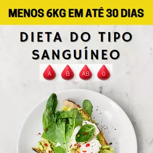 Imagem de capa para o Ebook DIETA DO TIPO SANGUÍNEO A+B+AB+O