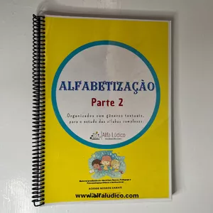 Imagem de capa para o Ebook 32,00 Parte 2 - Alfabetização sílabas complexas com gêneros textuais