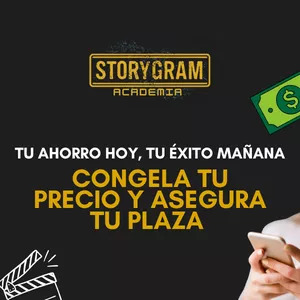 Imagen de portada para Curso online StoryGram: Congela tu Precio y Asegura tu Plaza 