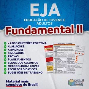 Imagem do curso EDUCAÇÃO DE JOVENS E ADULTOS - MATERIAL EJA FUNDAMENTAL 2