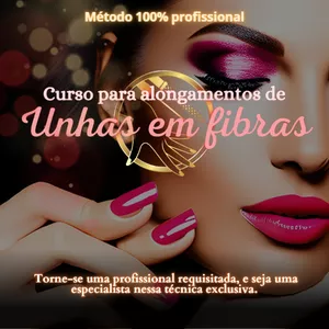 Imagem de capa para o Curso online Curso para alongamento de unhas em fibras
