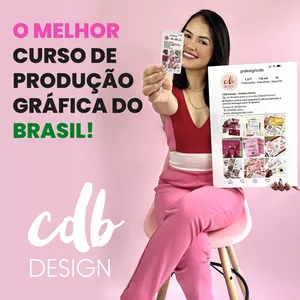 Imagem de capa para o Curso online Curso de produção gráfica - CDB DESIGN