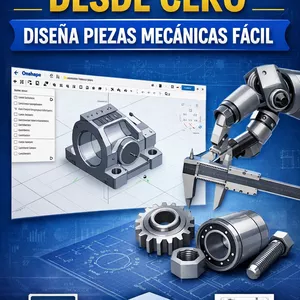 Imagen de portada para Curso online Curso Online: Aprende a Diseñar con Onshape Desde Cero
