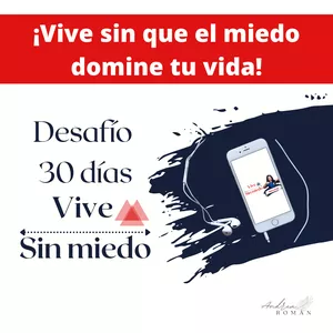 Imagen de portada para Curso online Desafío 30 días Vive Sin miedo