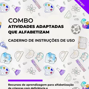 Imagem de capa para o Curso online Atividades adaptadas que alfabetizam