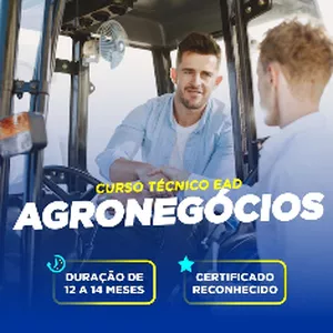 Imagem de capa para o Curso online Técnico em Agronegócios Ead