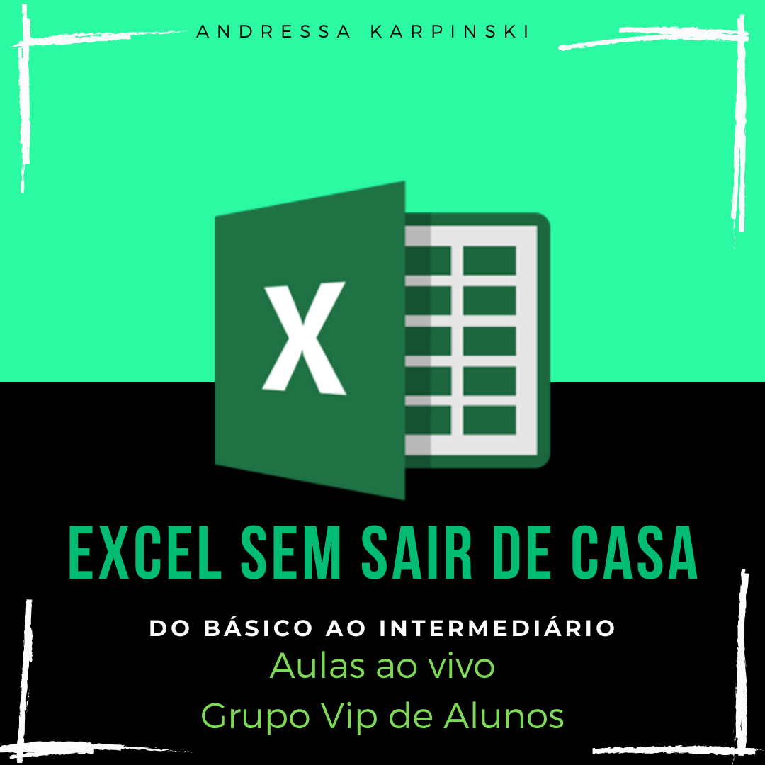Imagem de Curso de Excel Sem Sair De Casa + Bônus criado por Andressa na hotmart