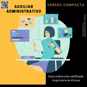 Imagem de capa para o Curso online Curso Auxiliar Administrativo - [Para Quem Tem Pressa].
