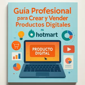 Imagen de portada para Ebook Guía profesional para crear y vender productos digitales