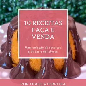 Imagem de capa para o Ebook 10 Receitas Faça e Venda 
