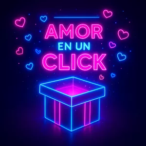 Imagen de portada para Ebook Amor en un Click – transmite cercanía y modernidad.