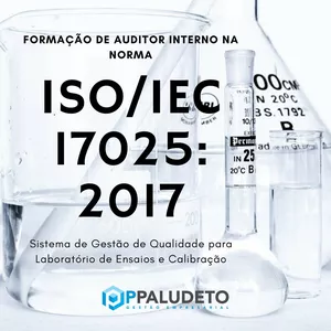 Imagem do curso FAI 17 - Formação de Auditor Interno da Norma ISO/IEC 17025:2017 - Gestão da Qualidade de Laboratórios - 1,0