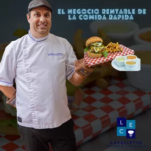 Imagen de portada para Curso online El negocio rentable de la comida rápida. (Hamburguesas)