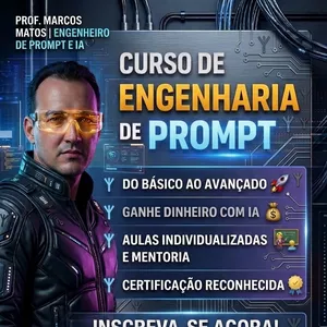 Imagem do curso Engenharia de Prompt de Comando