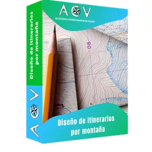 Imagen de portada para Curso online Diseño de itinerarios por montaña